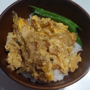 人数の多いときに。フライパンでかつ丼！